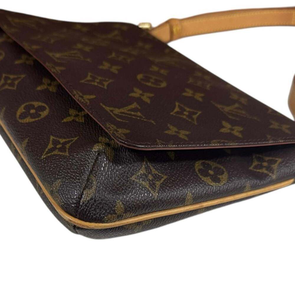 LOUIS VUITTON Brown Monogram Canvas Shoulder Bag - Picture 11 of 16